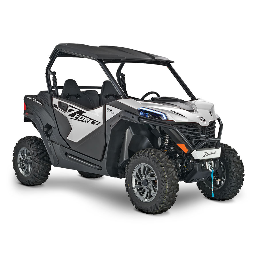 SuperATV Polycarbonate Rear Windshield For CFMoto ZForce 800 Trail (2023+) / 950 Trail & Sport (2023+)
