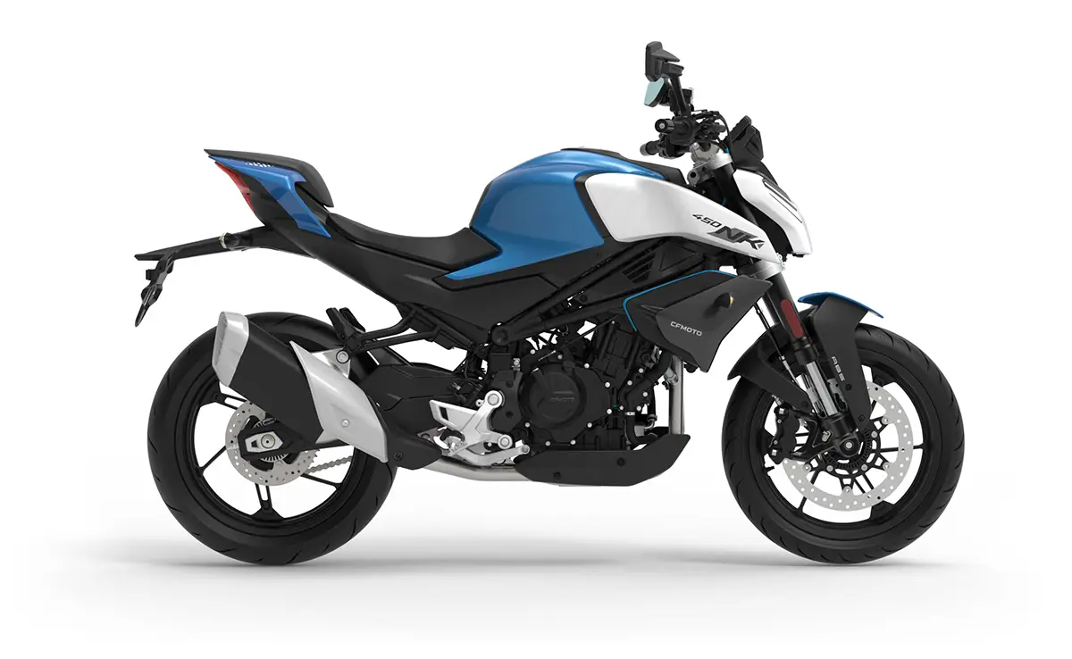 2026 450NK single-rider atv from CFMOTO, right-side studio view