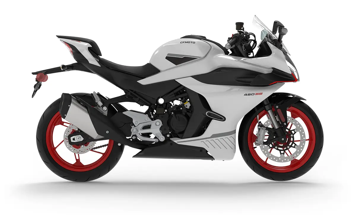 2026 450SS single-rider atv from CFMOTO, right-side studio view