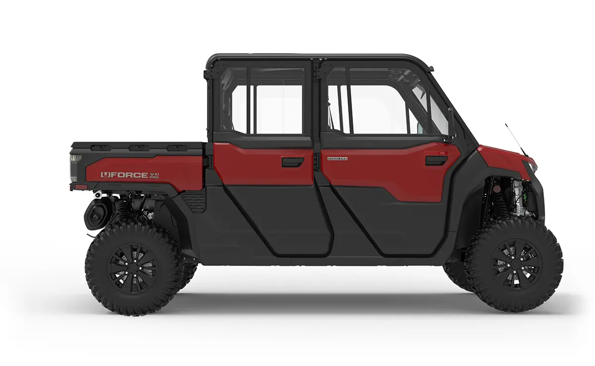 2026 UFORCE U10 XL Pro Highland utility sxs from CFMOTO, right-side studio view