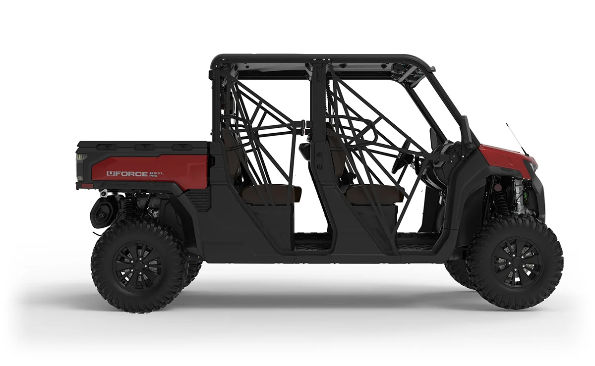 2026 UFORCE U10 XL Pro utility sxs from CFMOTO, right-side studio view