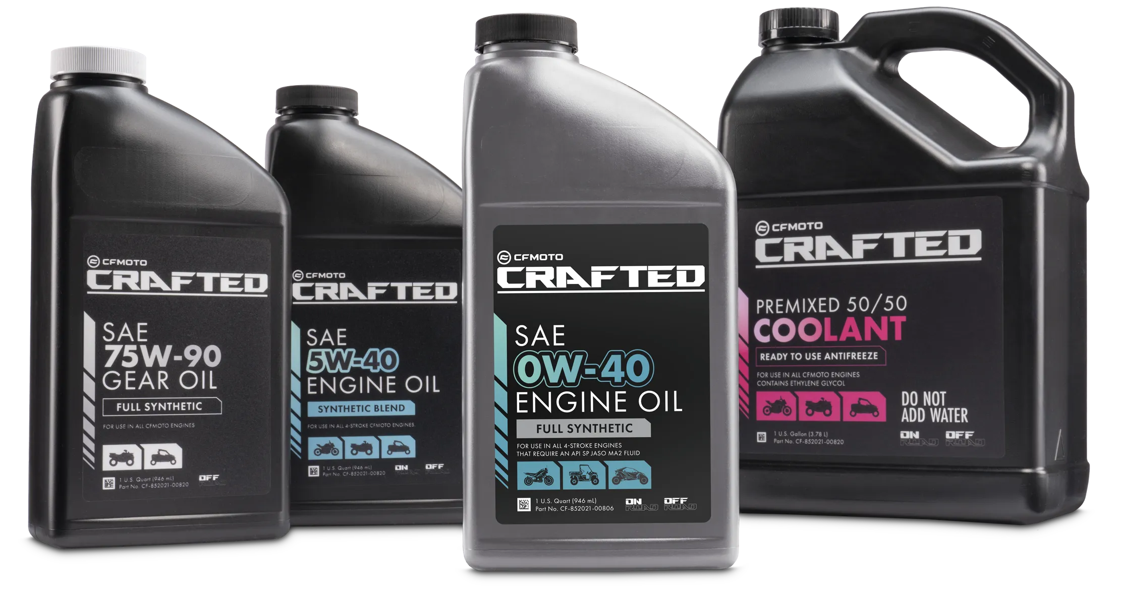 10W-40 Synthetic Blend Engine Oil, 1 Quart CF-852021-00810, CFMOTO USA