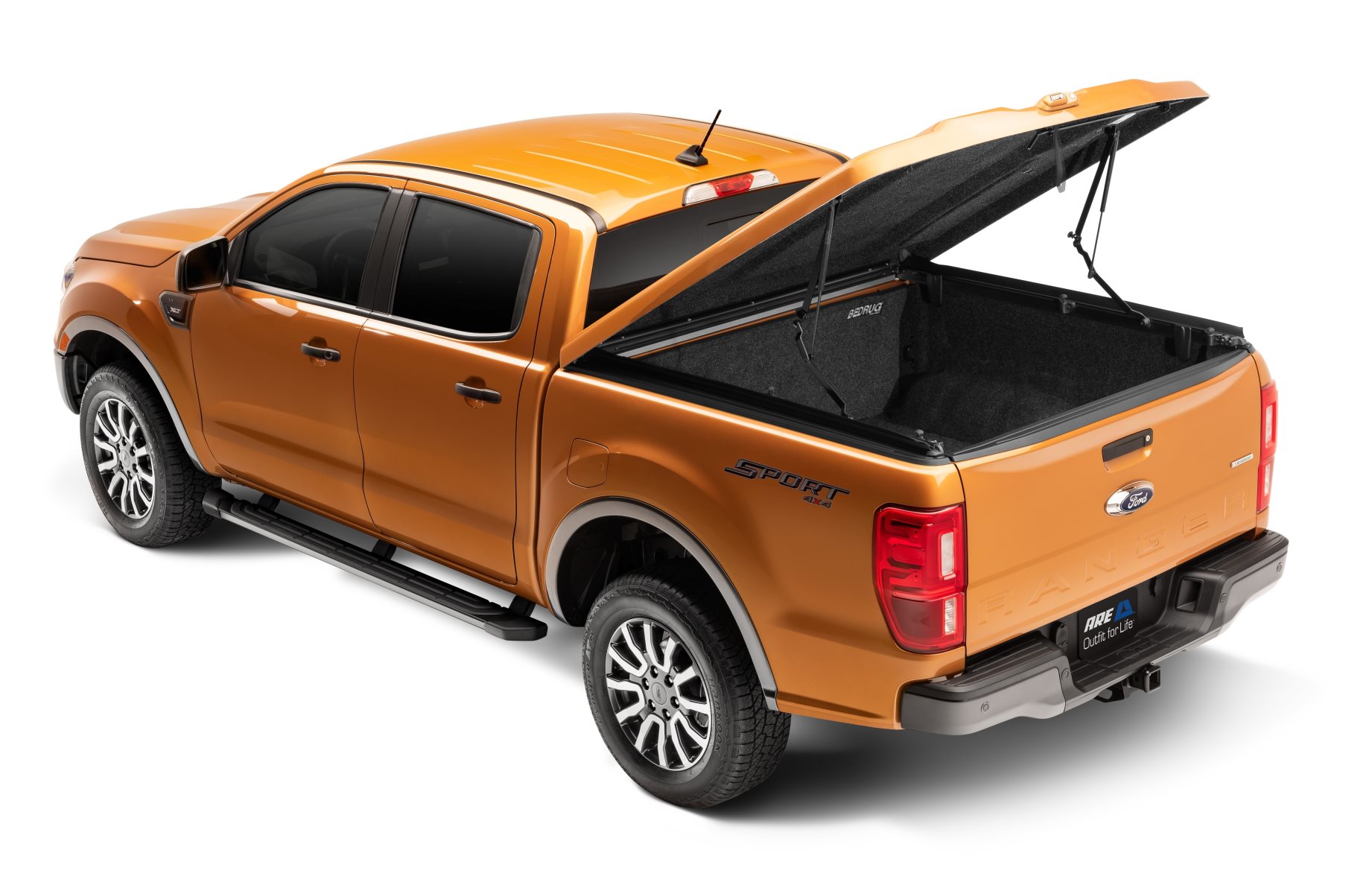 A.R.E. LS2 tonneau cover on chevy silverado
