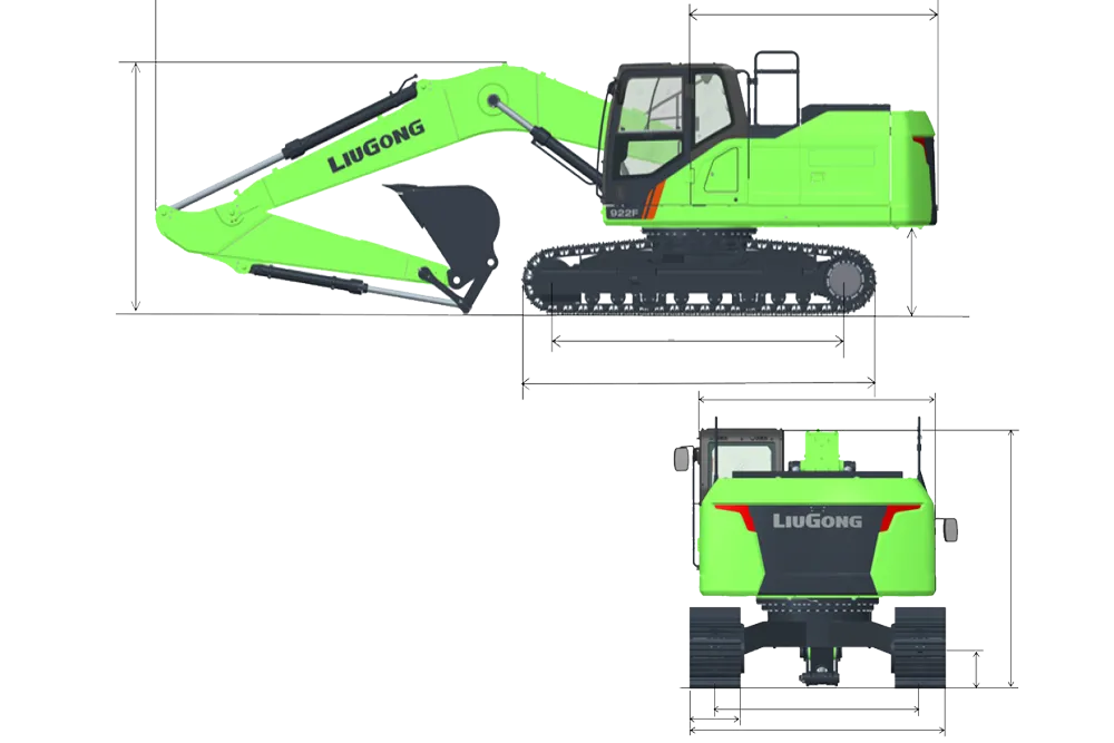 LiuGong North America | Excavators | 922FE