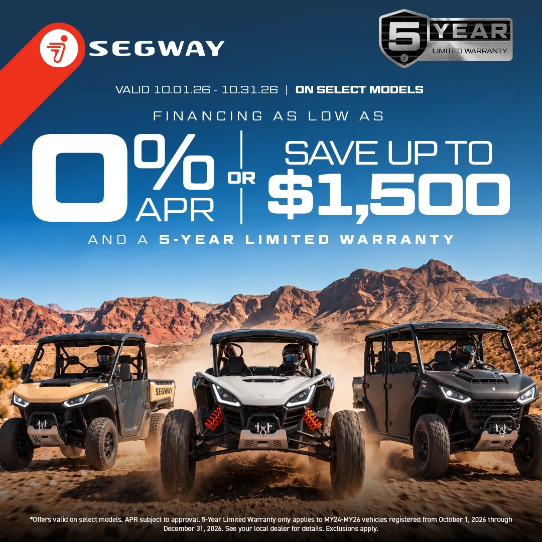 セグウェイ(値下げ交渉あり) Segway Powersports Promotions