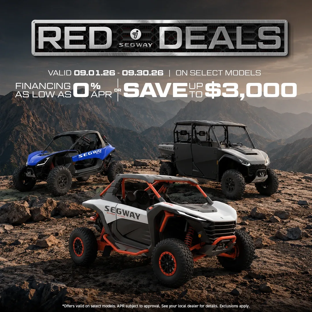 セグウェイ　値下げします Segway Powersports Promotions