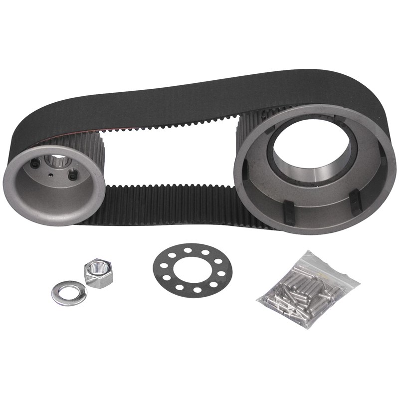 8mm 2in. Belt Drive Kit, 1965 Harley Davidson FLHB Electra Glide
