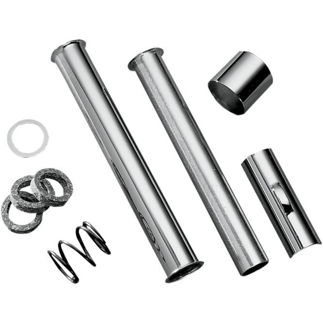 Chrome Pushrod Tube Assembly, 1959 Harley Davidson XLCH
