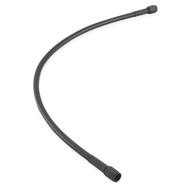 Universal Ebony Coat Brake Hose with Stainless Steel Ends