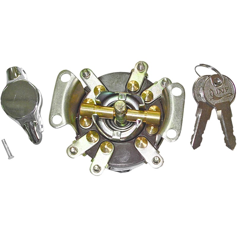 Side Hinge Ignition Switch, 2007 Harley Davidson FXDWG Dyna