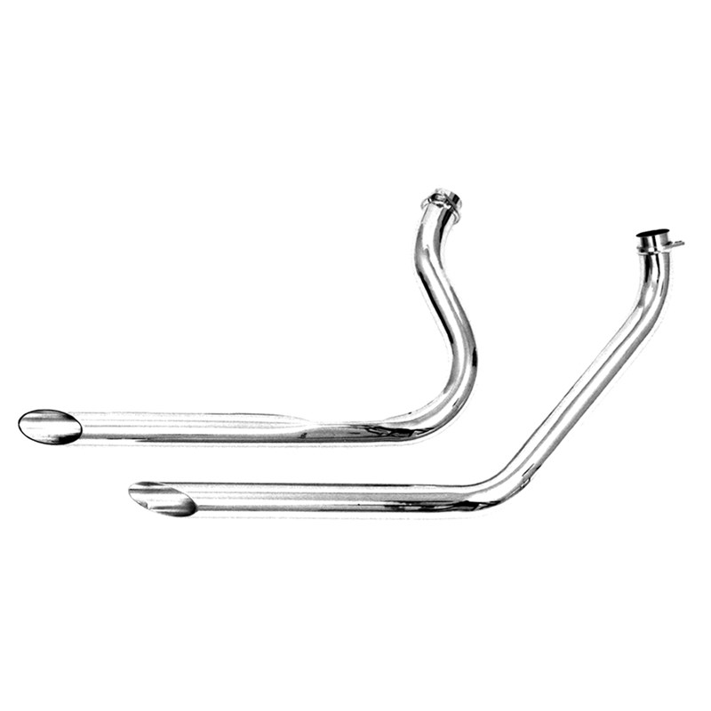 34in. Slash Cut Drag Pipes, 1978 Harley Davidson FXE Super Glide
