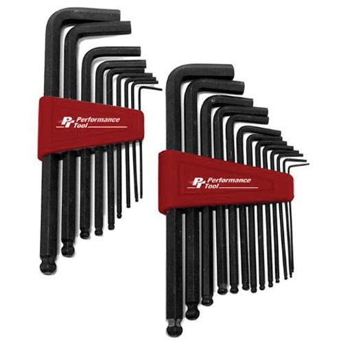 22 Piece Ball End Hex Key Set, 1985 Kawasaki KZ700A