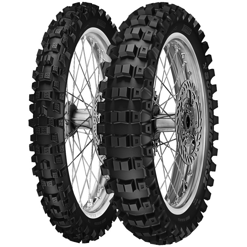 Scorpion MX32 Mid-Hard Front Tires, 2021 Gas Gas MC 125