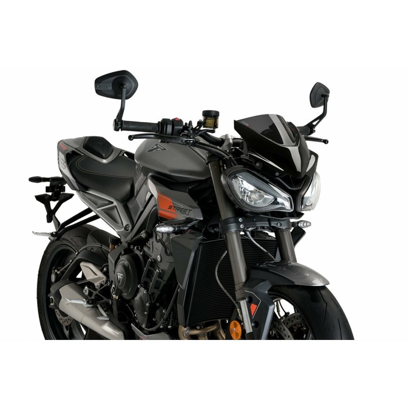 Naked Windscreen - Dark Smoke 21430F, Powersport Parts Warehouse