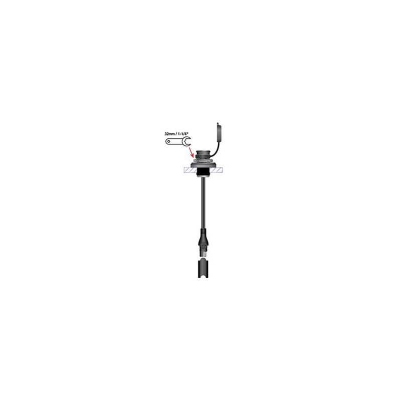 Optima Sensor Socket Optimate SAE Socket with Front Panel Mount, 2000 TM MX250