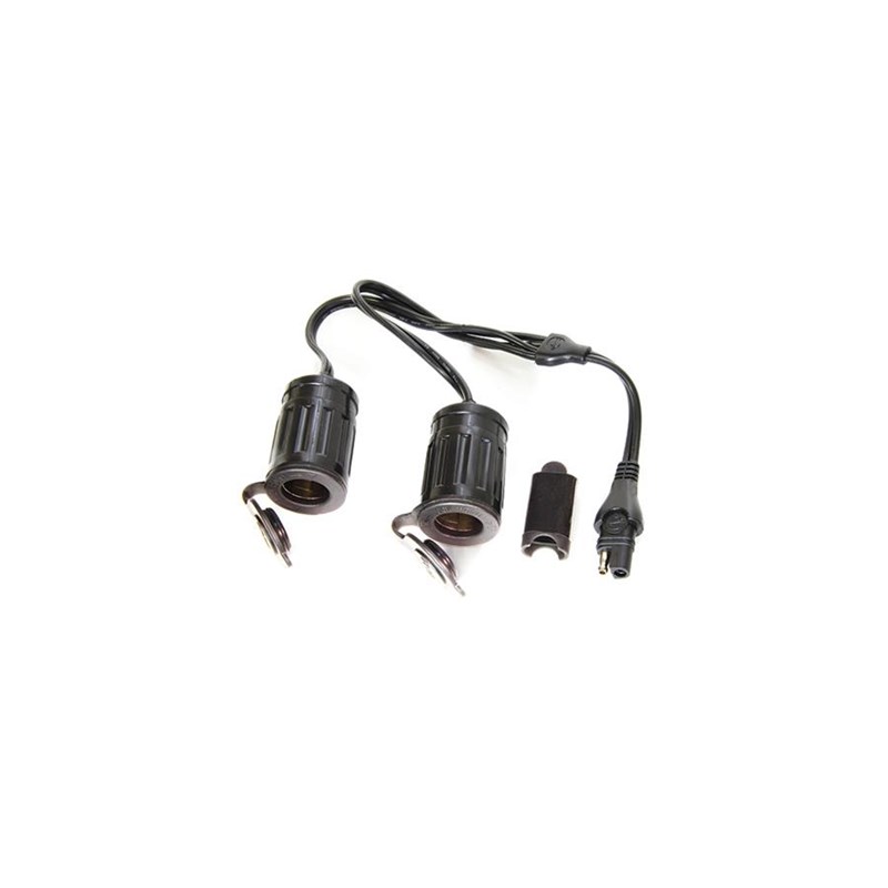専門ショップ x 2 to in SAE Y-Splitter Optimate Auto Cub 2017 Socket, アクセサリー