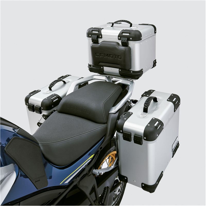 3-Piece Pannier Set - Silver 6WWV-808000-5000, CFMOTO USA
