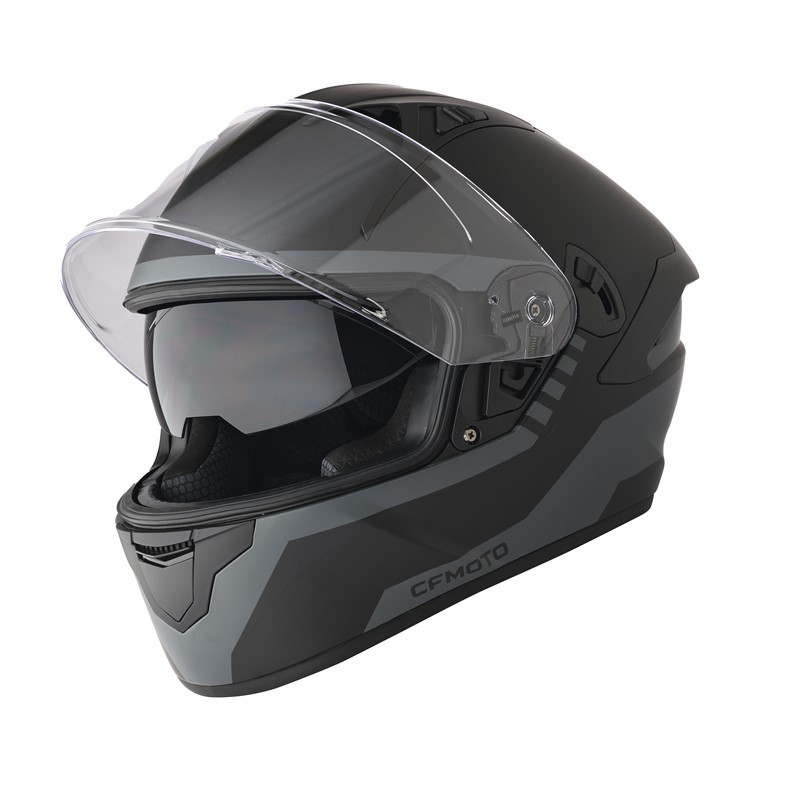 On-Road Helmet - Matte Black 85234H-00201, CFMOTO USA
