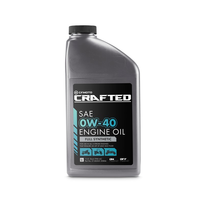 0W-40 Full Synthetic Engine Oil, 1 Quart CF-852021-00806, CFMOTO USA
