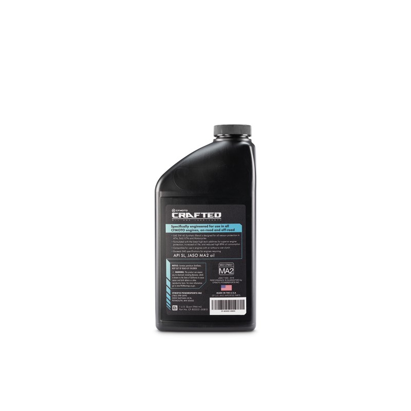 5W-40 Synthetic Blend Engine Oil, 1 Quart CF-852021-00809, CFMOTO USA