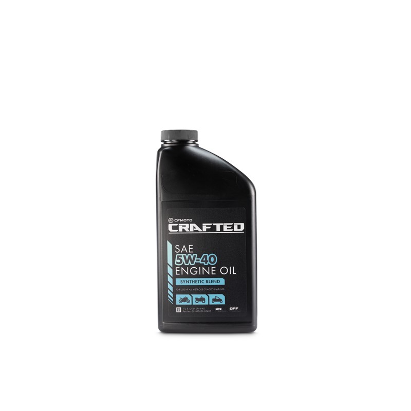5W-40 Synthetic Blend Engine Oil, 1 Quart CF-852021-00809, CFMOTO USA