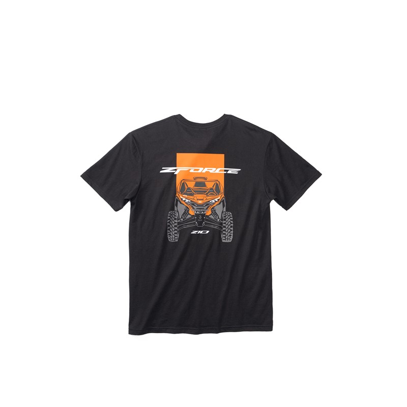 Z10 Black Short Sleeve Tee 1LIF-300002-SM, CFMOTO USA