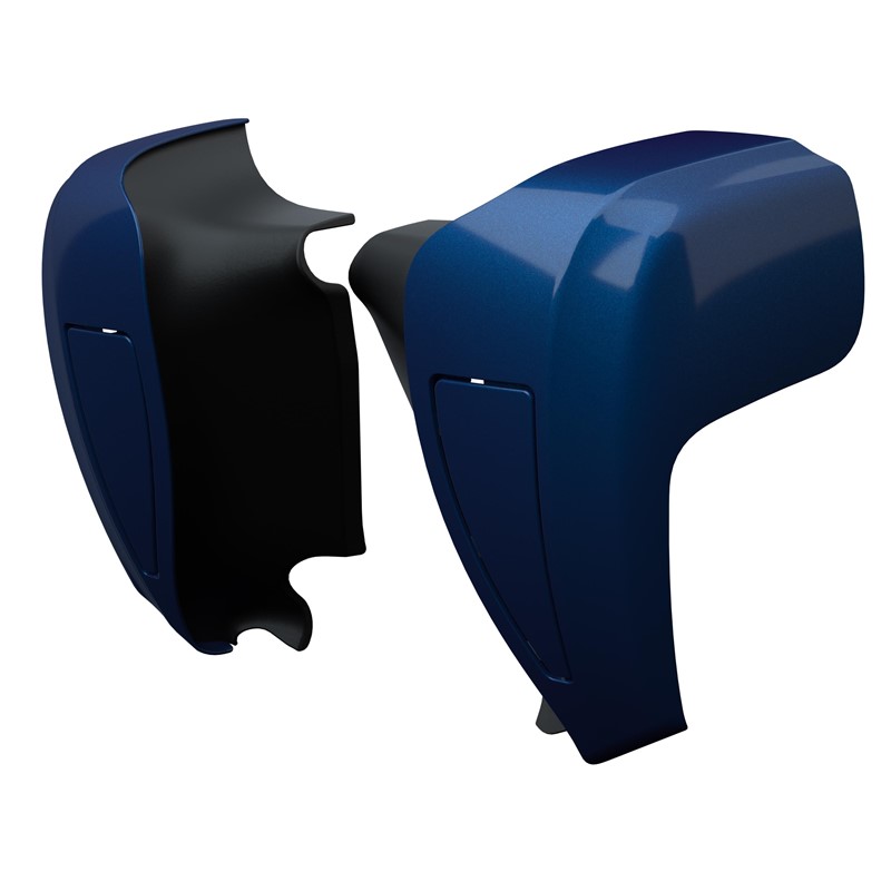 Hard Lower Fairings, 2021 Indian Challenger Dark Horse