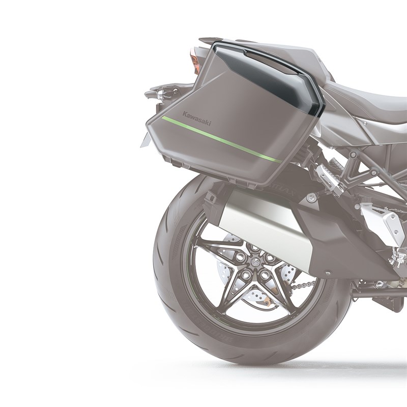 KQR™ 28 Liter Hard Saddlebag Set, Color Panel Set, Metallic