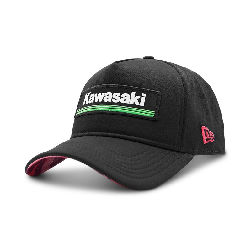 NEW ERA /ニューエラ　 9FORTY Women's New Era 9Forty 3 Green Lines Cap K019-4077-BKNS