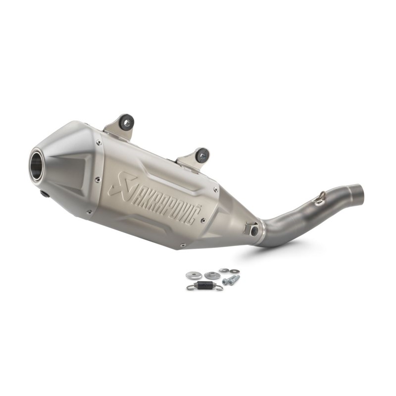 Akrapovic Slip-On Lines, 2022 KTM 390 Duke