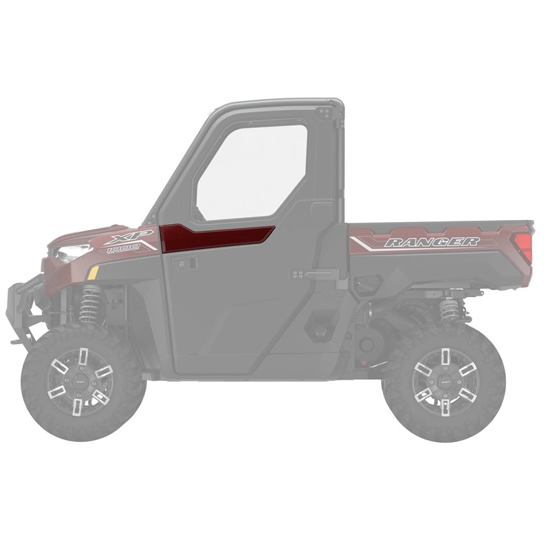 Front Exterior Door Accent Panels, 2022 Polaris Ranger Crew XP