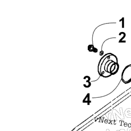 2013 Arctic Cat 90 2X4 DVX RED (A2013KSB2BUSR) Rear Axle And Brake