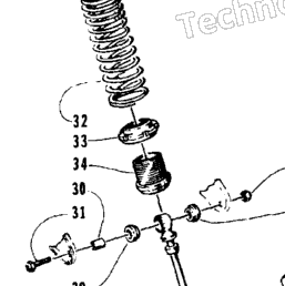 1995 Arctic Cat Z 440 (95Z4A) Front Suspension And Shock Absorber