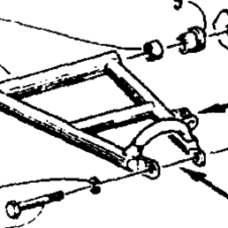 1995 Arctic Cat Z 440 (95Z4A) Front Suspension And Shock Absorber
