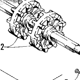 1998 Arctic Cat JAG 440 DELUXE (98JAB) Drive Train Shafts And
