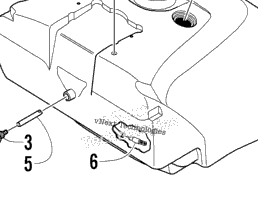 2005 Arctic Cat Z 570 LX GREEN (S2005ZADLXUSG) Gas Tank, Seat, And