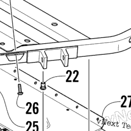 2016 Arctic Cat ZR 6000 LXR ES (S2016ZRDLXUSO) Front Bumper And