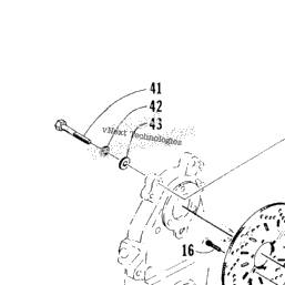 1997 Arctic Cat ZRT 600 (97ZRF) Drive Train Shafts And Brake