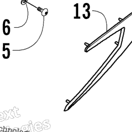 2006 Arctic Cat 400 DVX RED (A2006DVI2AUSR) Body Panel Assembly