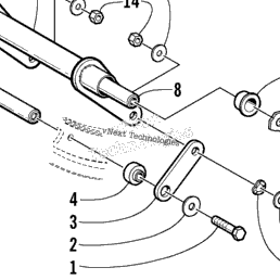 2000 Arctic Cat Z 120 (S2000ZAAAAUS) Rear Suspension Arm
