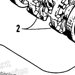 1997 Arctic Cat ZR 440 (97ZRA) Drive Train Shafts And Brake