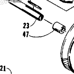 1991 Arctic Cat SUPER JAG (0650-148) Drive Train Shafts And Brake