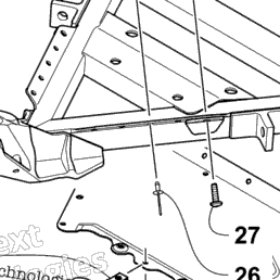 2017 Arctic Cat ZR 7000 LTD 137 BLACK (S2017ZXULEUSB) Front Bumper