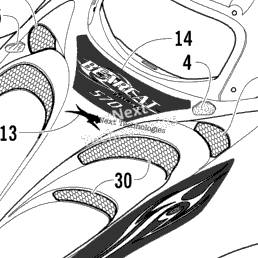 2008 Arctic Cat BEARCAT 570 LONG TRACK (S2008BCDLTUSR) Hood And