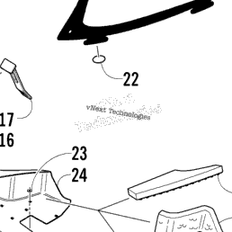 2008 Arctic Cat BEARCAT 570 LONG TRACK (S2008BCDLTUSR) Hood And