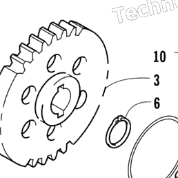 2014 Arctic Cat 700 XT GREEN (A2014AGT1PUSX) Water Pump Assembly