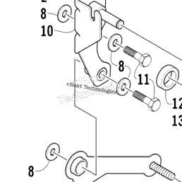 2003 Arctic Cat ZR 120 (S2003ZRAAAUSG) Drive Train Shaft And Brake