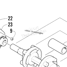 2003 Arctic Cat ZR 120 (S2003ZRAAAUSG) Drive Train Shaft And Brake