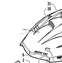 2001 Arctic Cat ZRT 600 (S2001ZTDCAUSB) Hood And Windshield