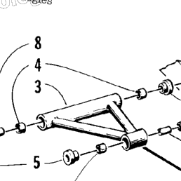 1996 Arctic Cat ZR 580 EFI (96ZRC) Front Suspension And Shock